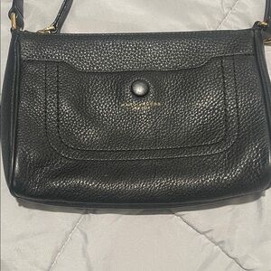 Marc Jacobs Black Pebbled Leather Crossbody Bag